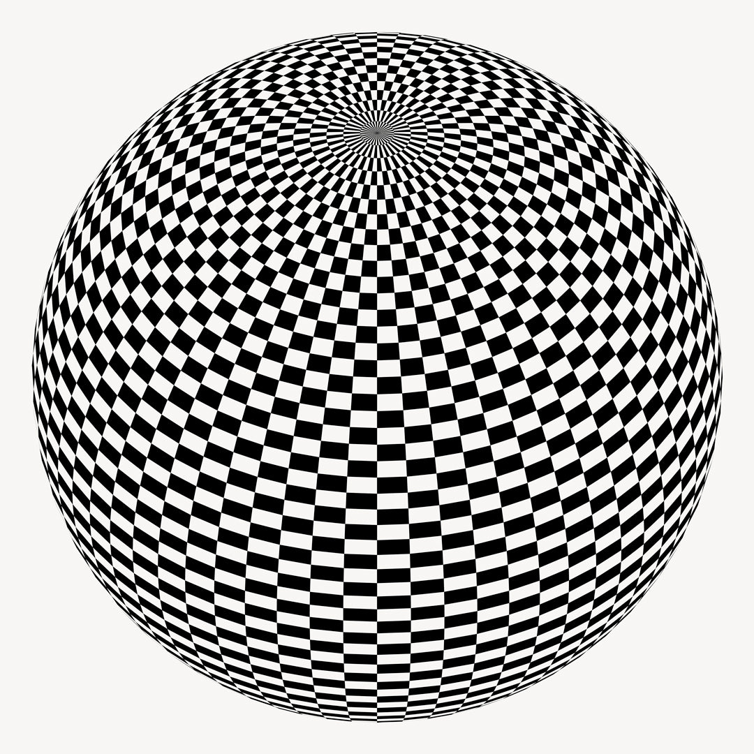 Optical Art - Mirrorball 1