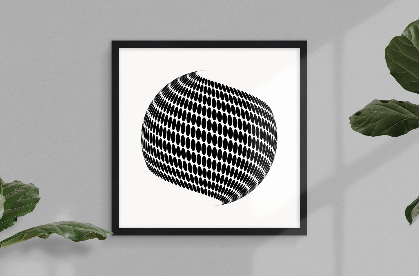 Optical Art - Dots (Sphere)