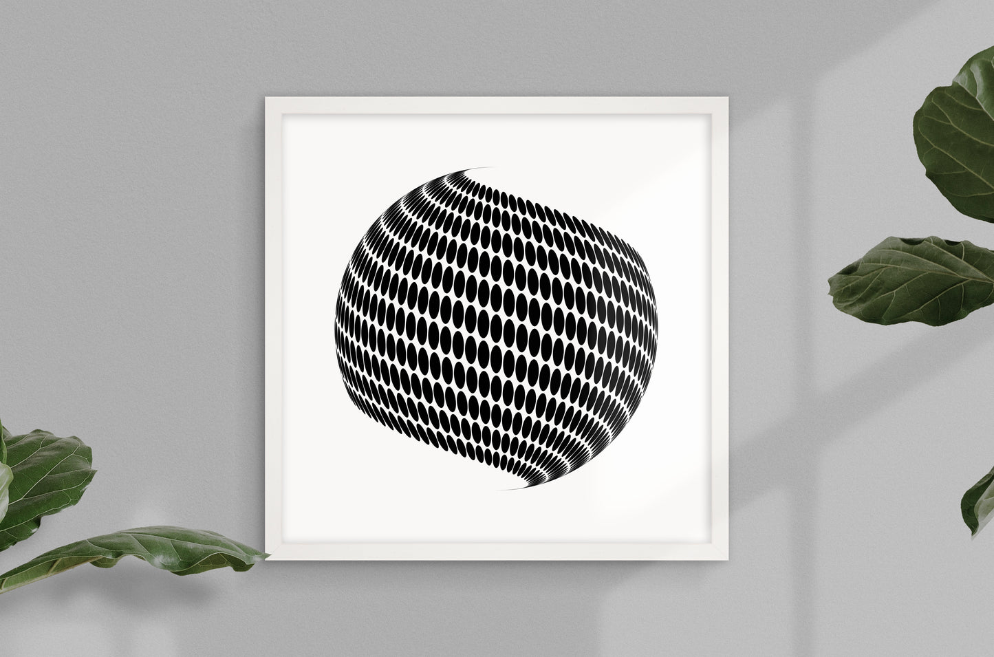 Optical Art - Dots (Sphere)