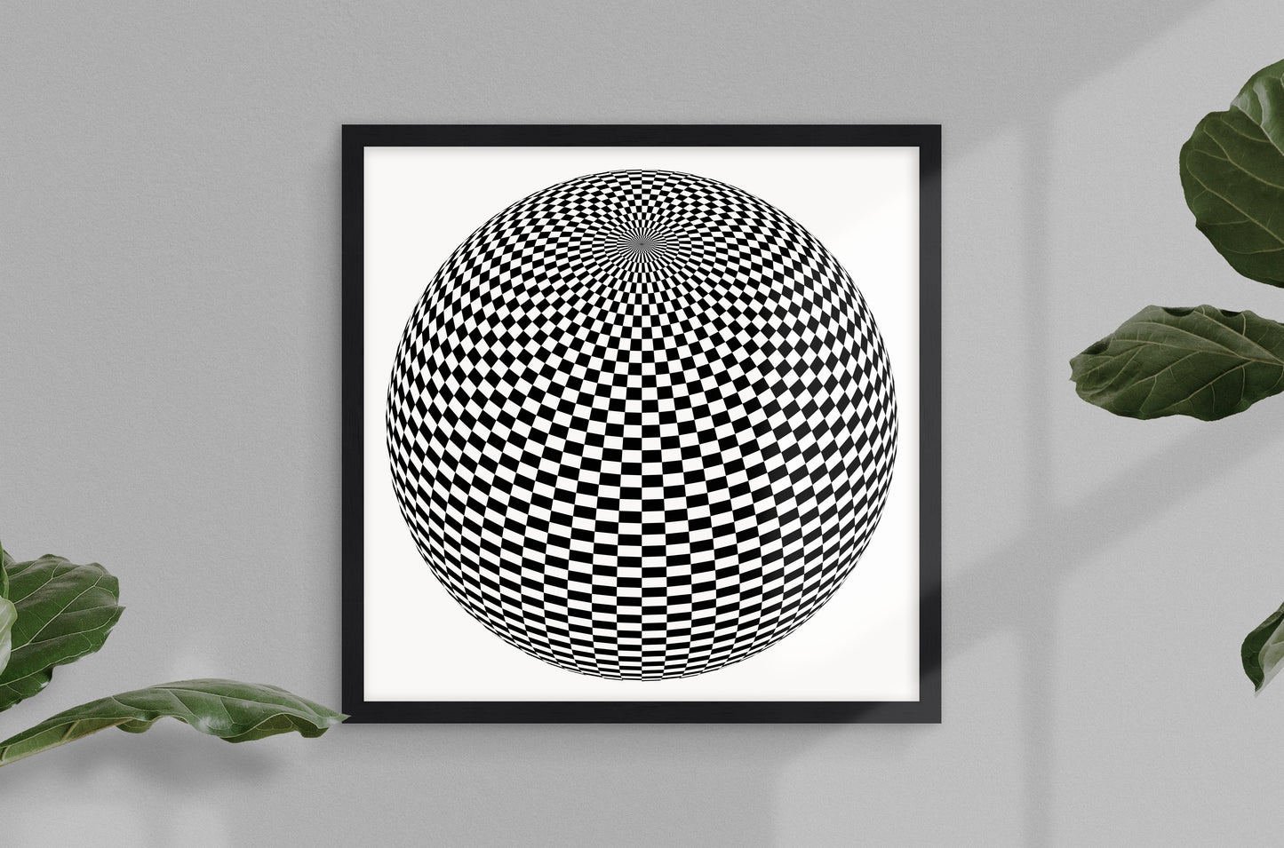 Optical Art - Mirrorball 1