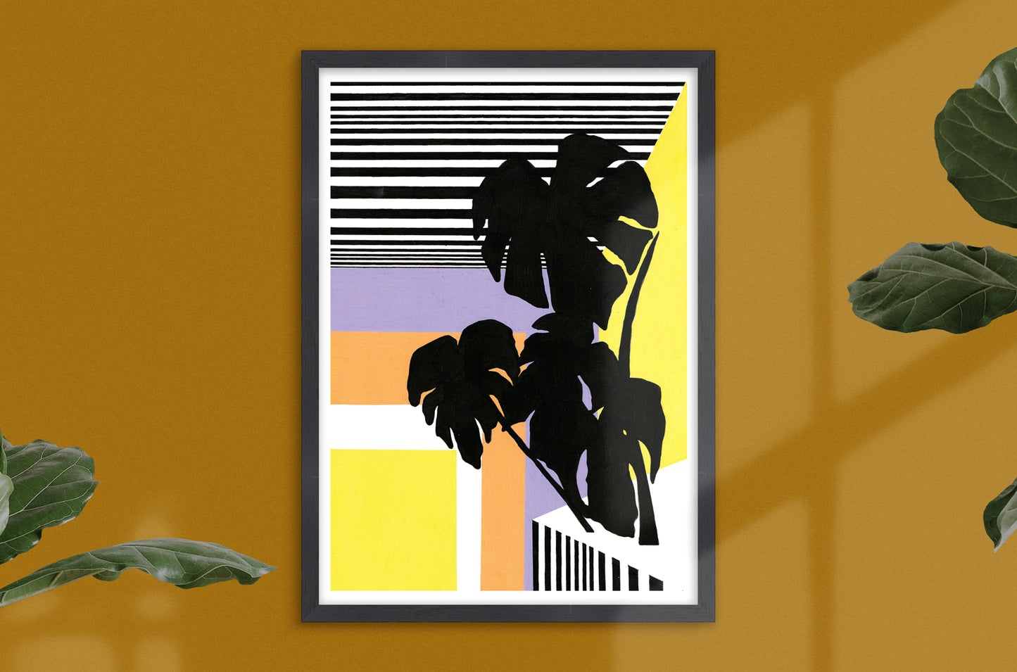 Sherbet Monstera by Sleep Sparrow