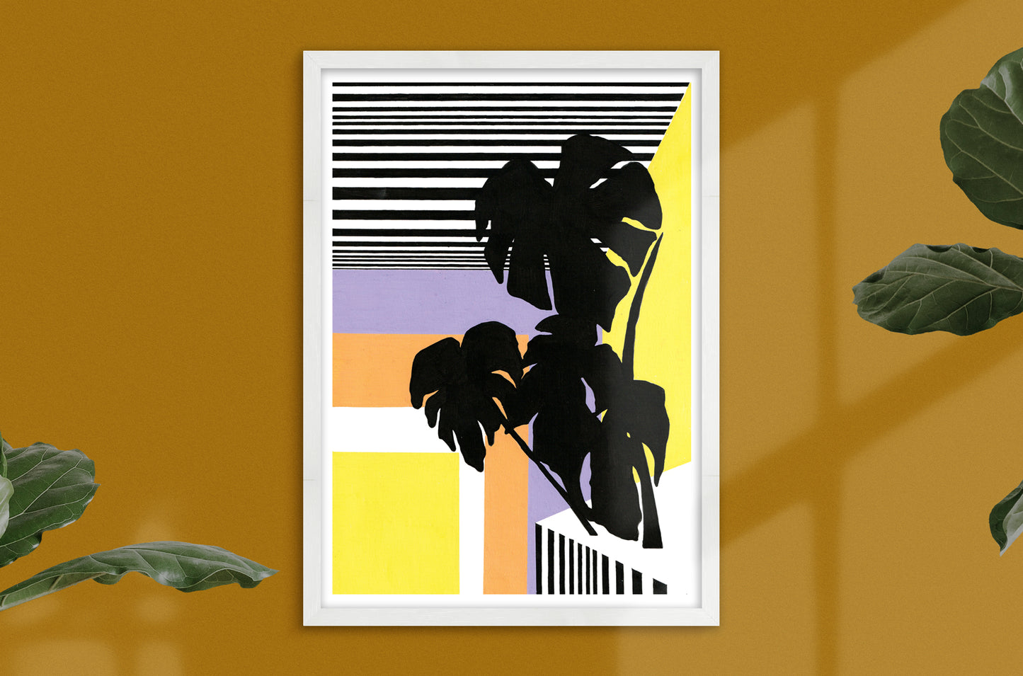 Sherbet Monstera by Sleep Sparrow