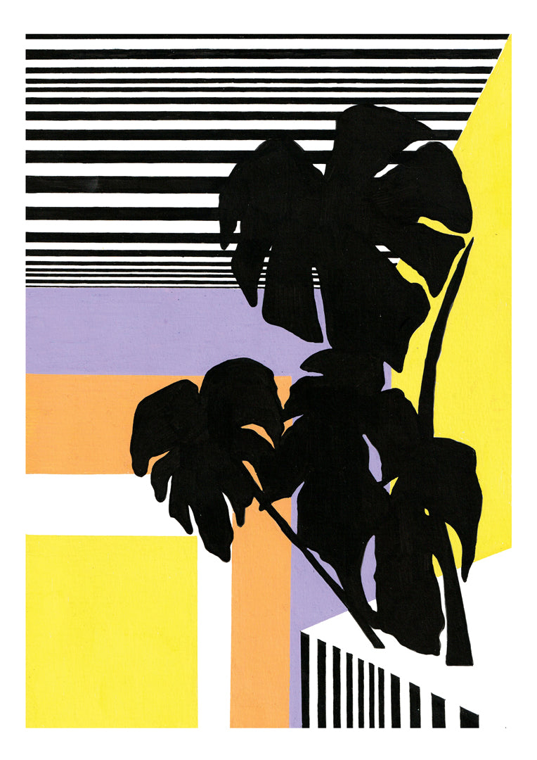 Sherbet Monstera by Sleep Sparrow