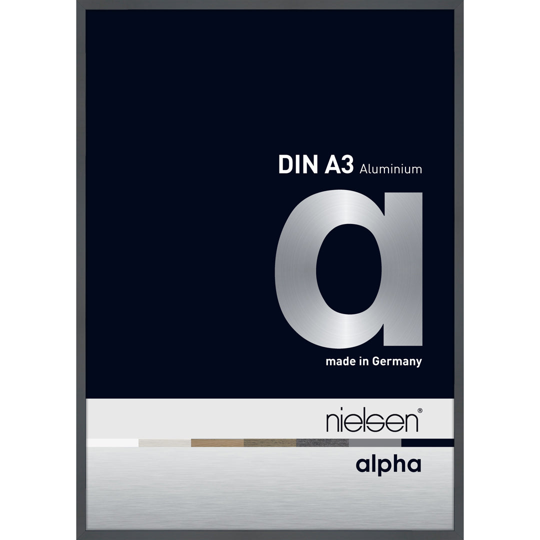 Nielsen Aluminium frame in a range of finishes - A3