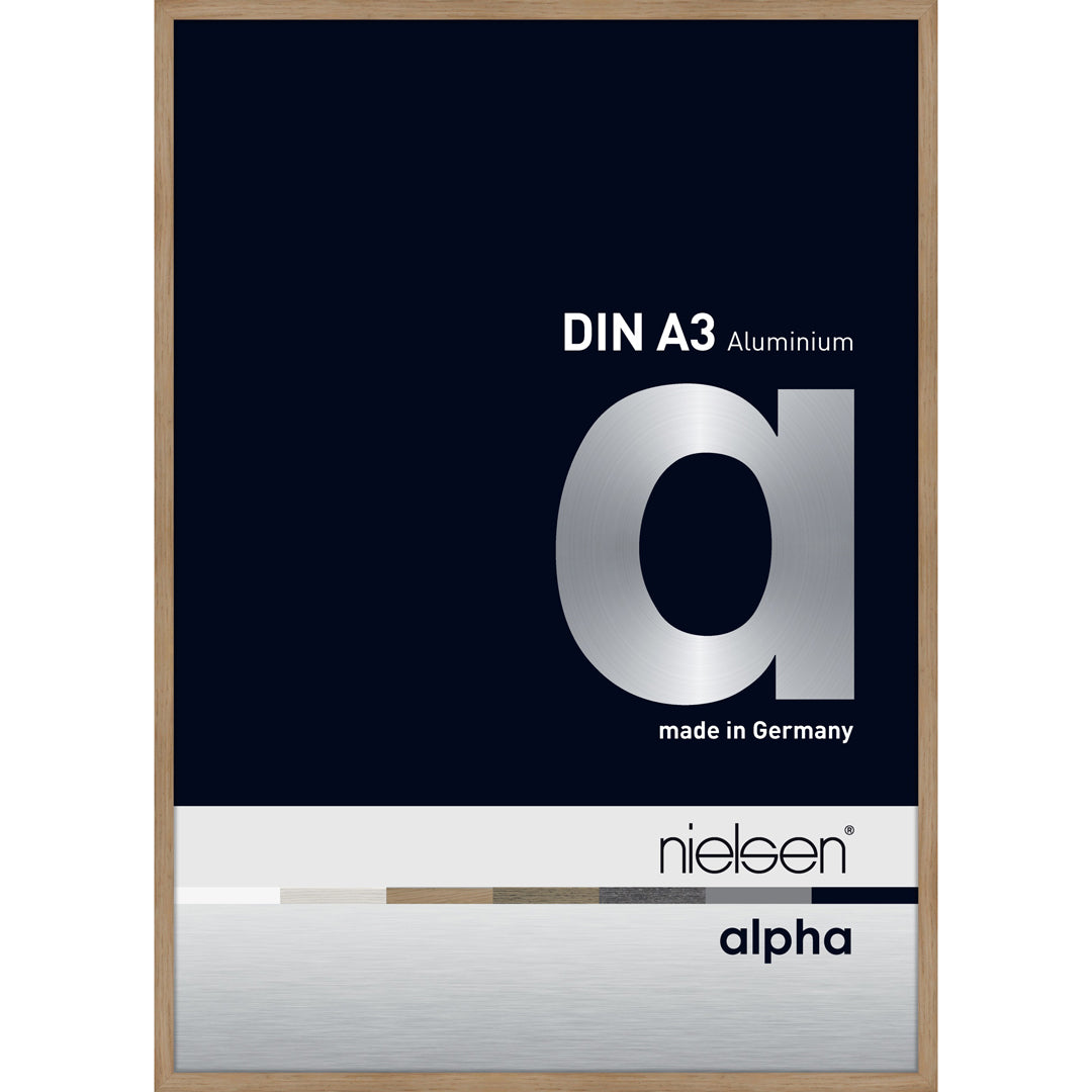 Nielsen Aluminium frame in a range of finishes - A3