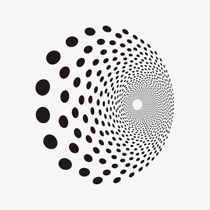 Optical Art - Dots (Tunnel)