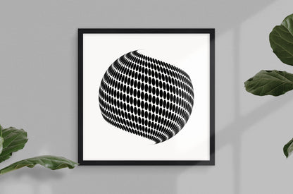 Optical Art - Dots (Sphere)