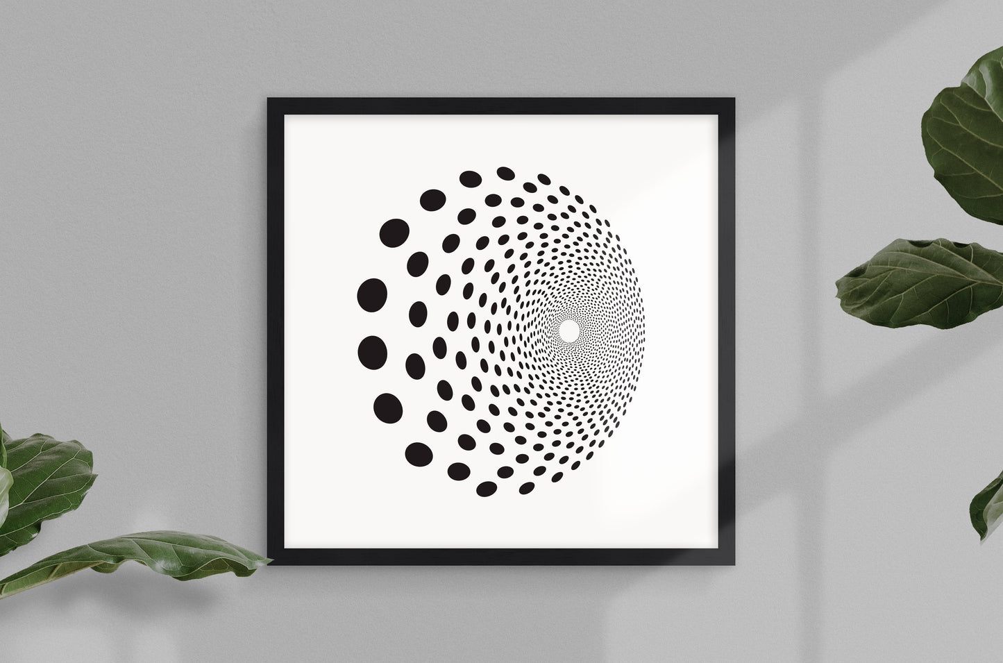 Optical Art - Dots (Tunnel)