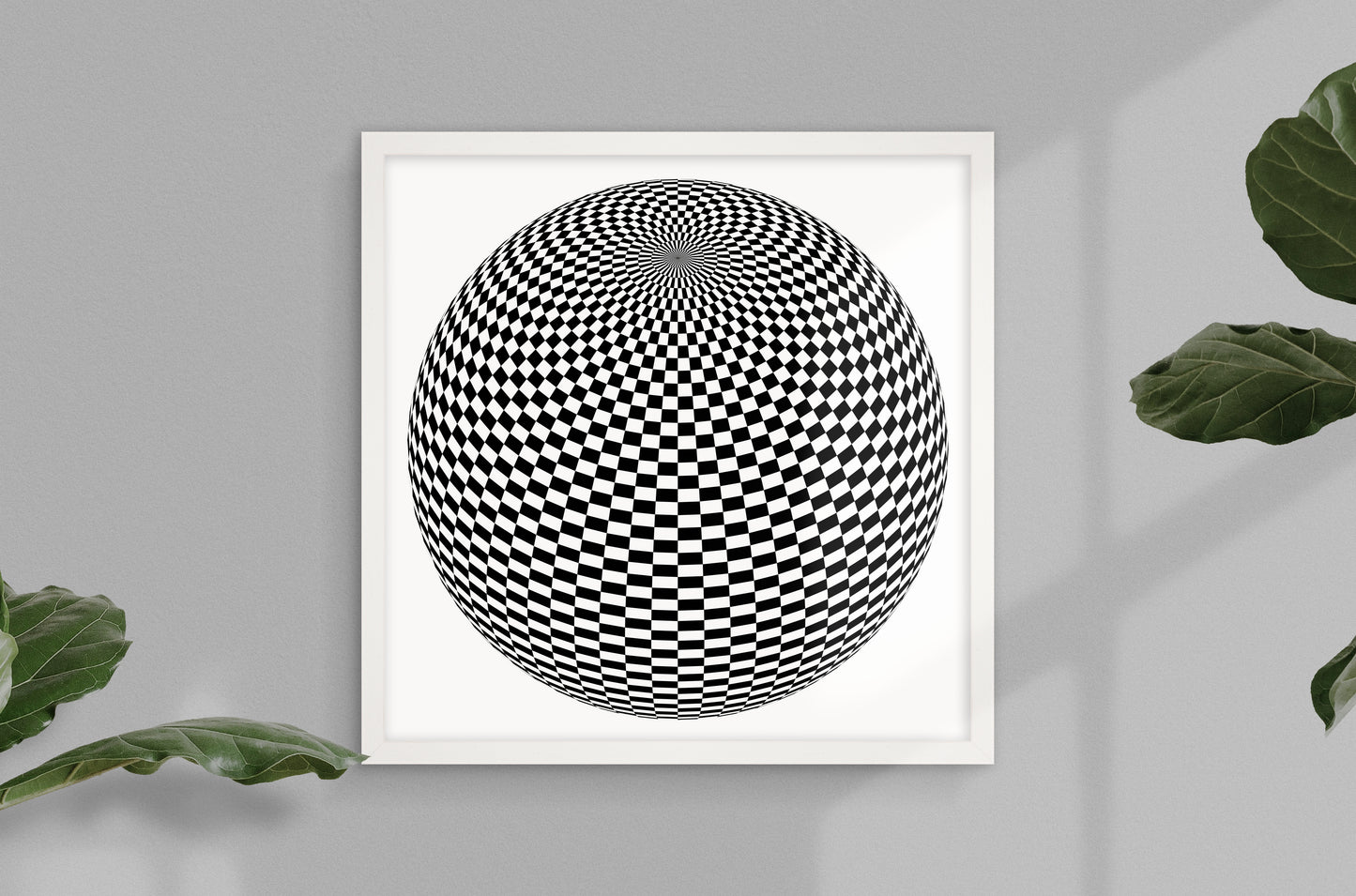 Optical Art - Mirrorball 1